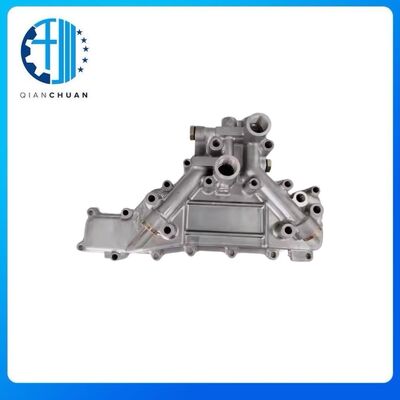 Oil Cooler Cover without Oil Holes ME033687 for Mitsubishi 6D31T 6D34 Excavator Engine Spare Parts