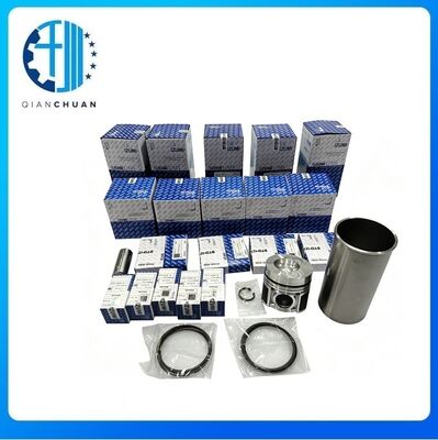 লাইনার কিট 65.02543-1458 Doosan DB58-5 এক্সকাভেটর ইঞ্জিন খুচরা যন্ত্রাংশের জন্য